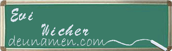 Evi Wicher Visitenkarte